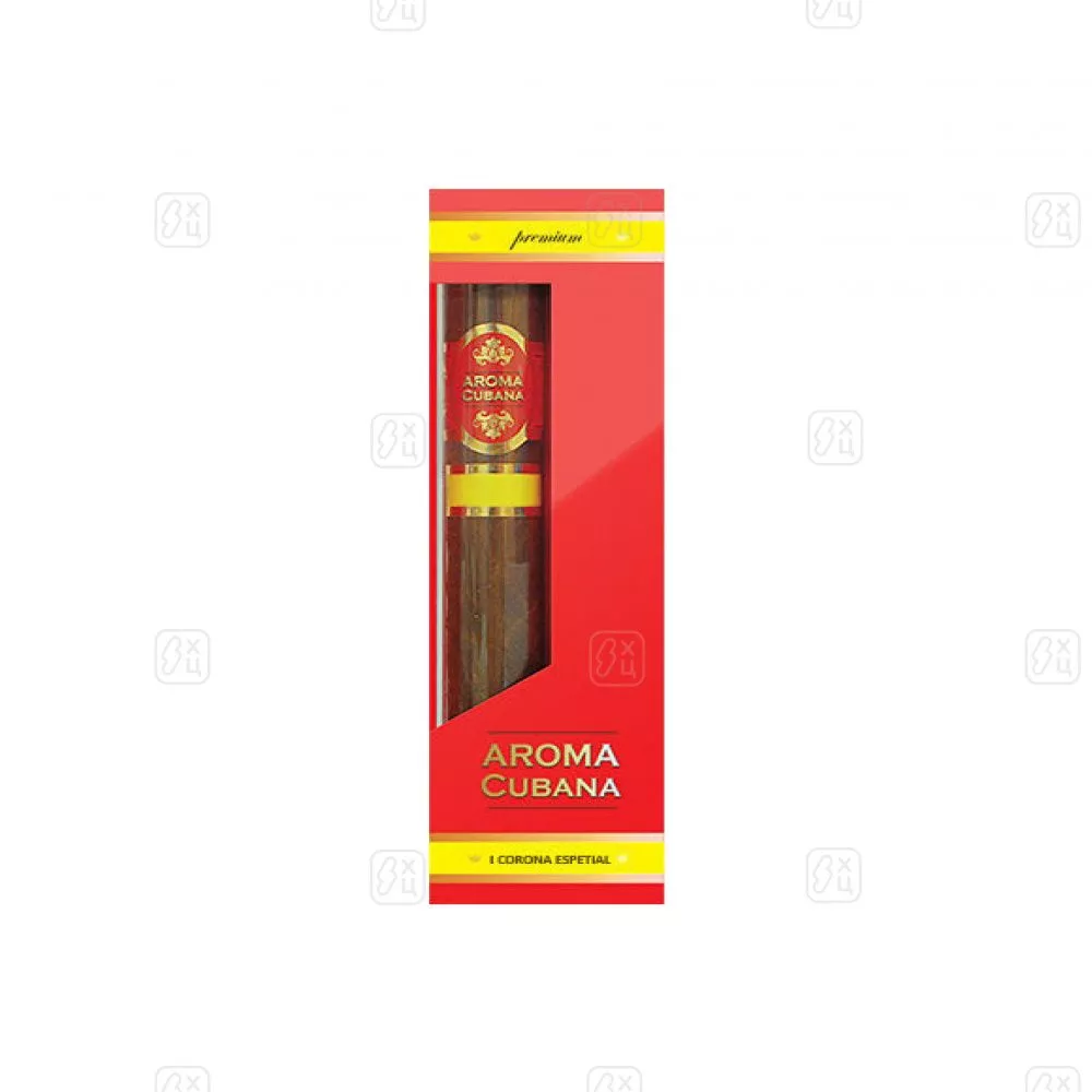 86_Сигары_AROMA_CUBANA_Corona_Especial_Dark_chocolat_1шт_