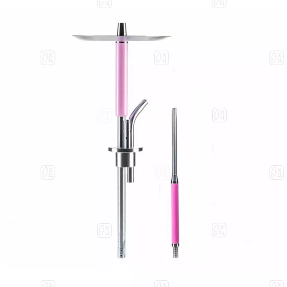 86_Кальян_MEXANIKA_mini_Pink_мундштук_розовый_2