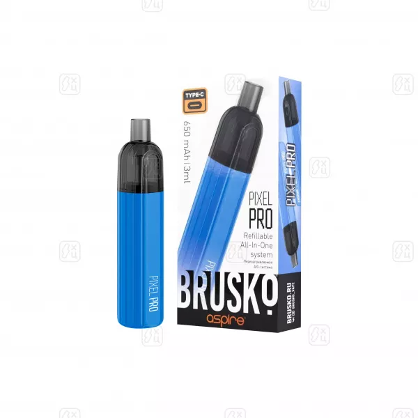 3 Brusco Pixel PRO с коробкой синий