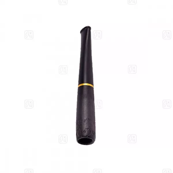 Мундштук_Pipsan_Acryl_bronze_Short_King_Size_7,5_mm_black