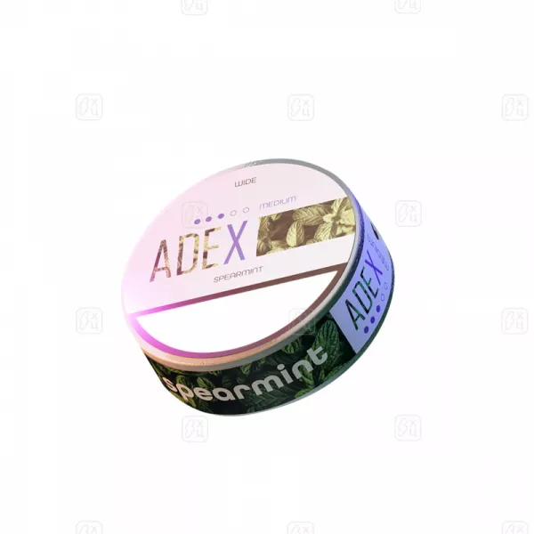 Жевательный_табак_ADEX_WIDE_Spearmint_12_г_medium_M
