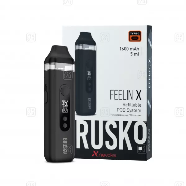 239 POD-система Brusko Feelin X, чёрный 1