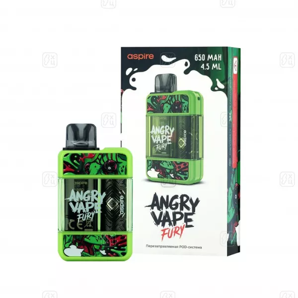 223 Brusko Angry Vape Fury зеленый 1