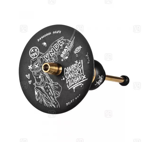 Alpha Hookah BEAT VNDL Black Glass блюдце