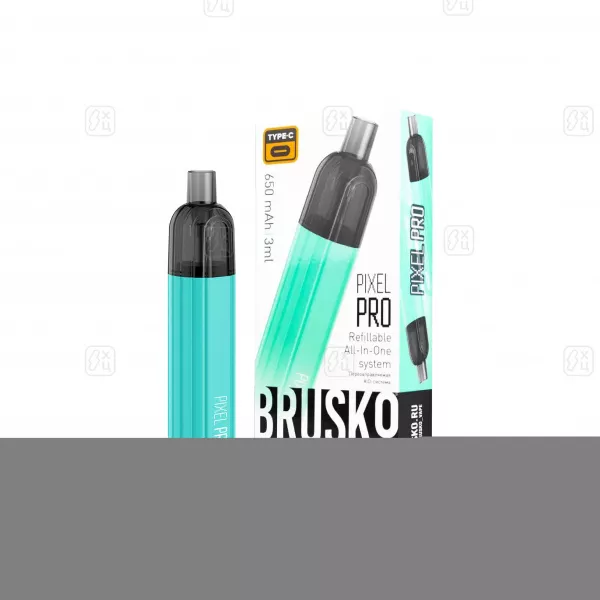 3 Brusco Pixel PRO с коробкой бирюзовый